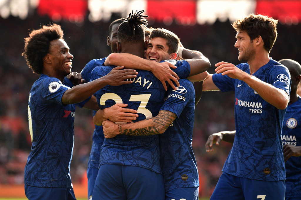 Chelsea Menang Telak 4-1 Atas Southampton