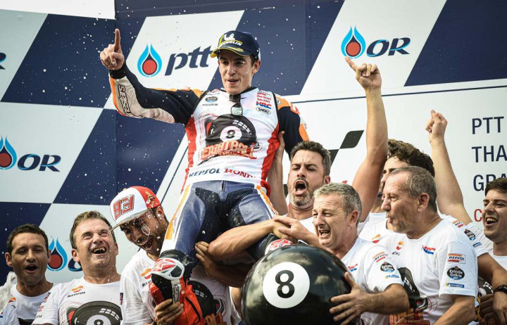Marc Marquez Juara karena Pintar Beradaptasi