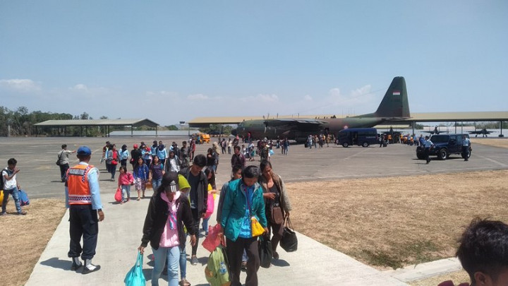 1.215 Korban Kerusuhan Wamena Pulang Melalui Makassar