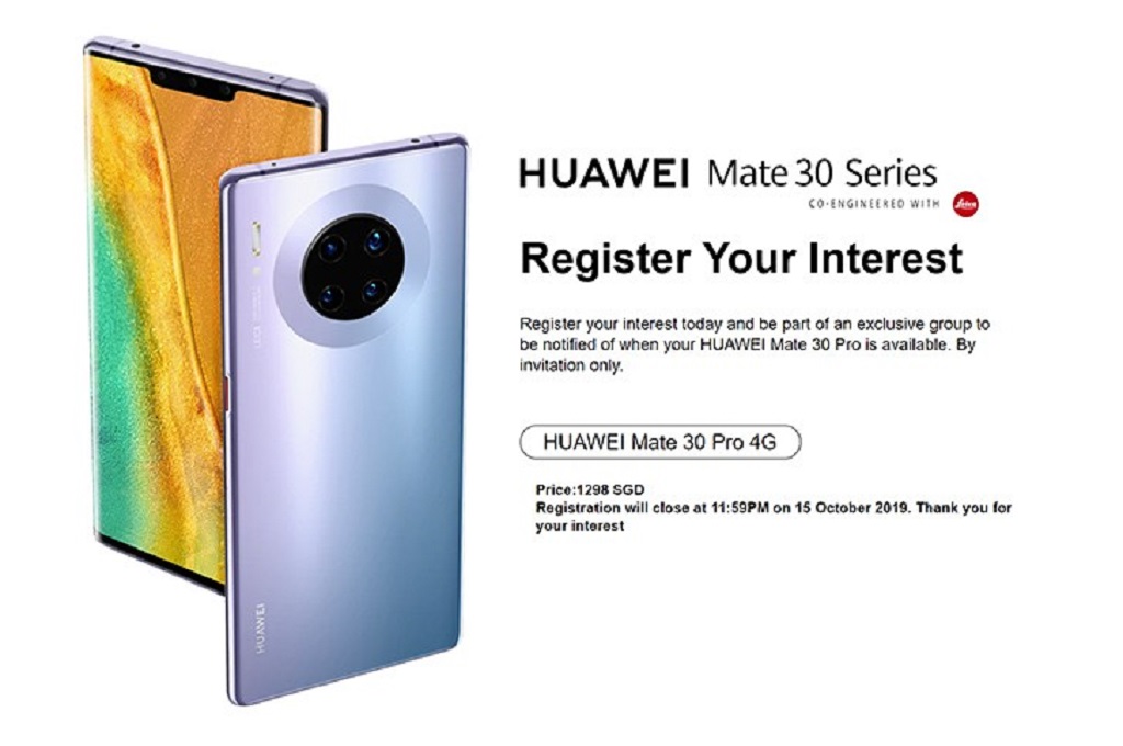 Huwawei Mate 30 Pro Sudah Rilis!!