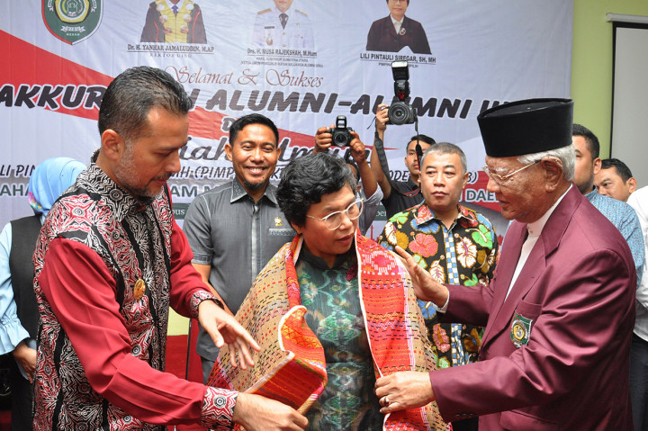 Lili Pintauli Jadi Pimpinan KPK, Alumni UISU Gelar Tasyakuran