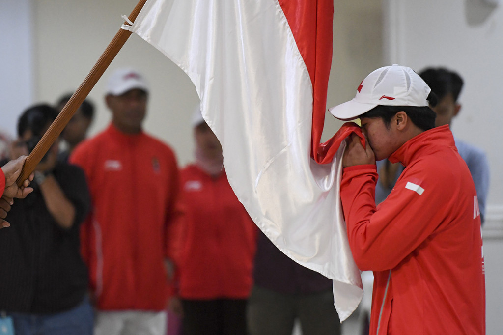 Hanif Dhakiri Lepas Kontingen World Beach Games 1