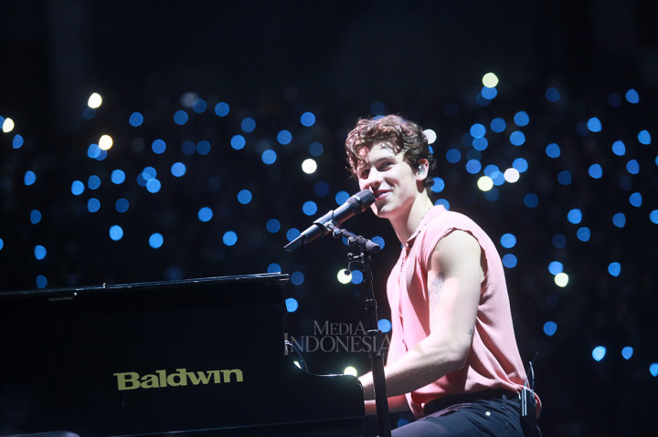Kemeriahan Konser Shawn Mendes di Sentul