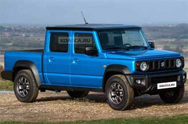 Penampakan Rekayasa Digital Suzuki Jimny Double Cabin