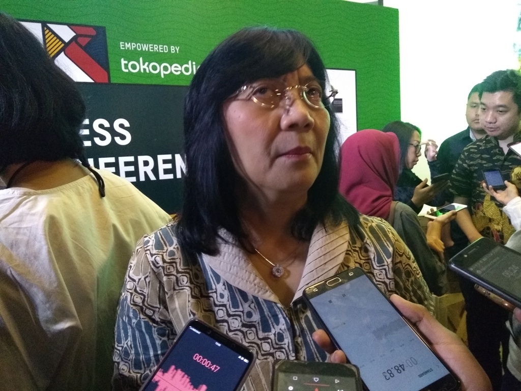 Direktur Jenderal (Dirjen) Industri Kecil, Menegah dan Aneka (IKMA) Kemenperin Gati Wibawaningsih. FOTO: Medcom.id/Kautsar Widya.