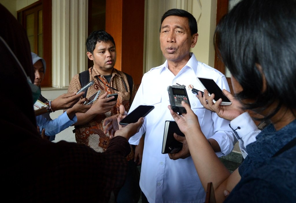 Coordinating Minister for Political, Legal and Security Affairs Wiranto (Photo:MI)