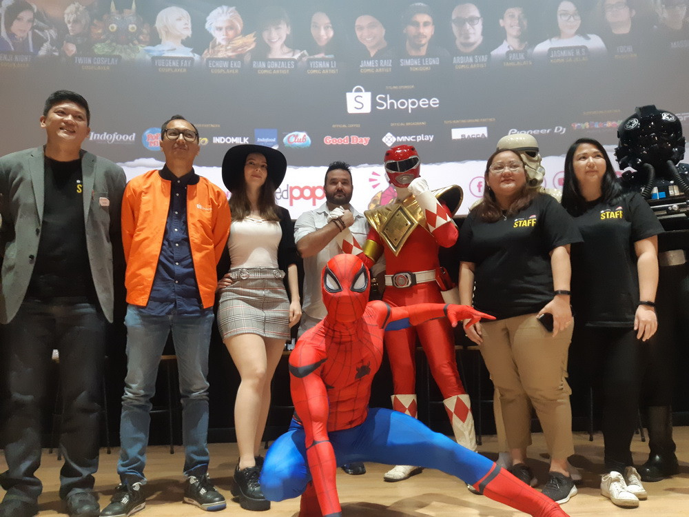 Jumpa pers Indonesia Comic Con 2019 (Foto: Medcom/Abas)