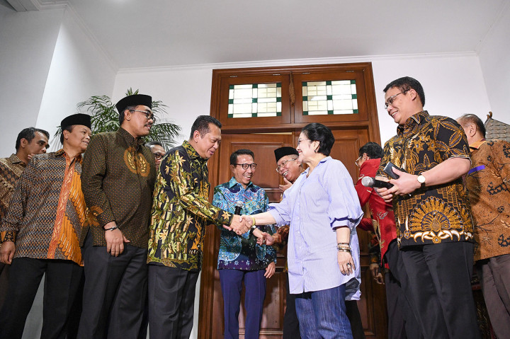 Pimpinan MPR Minta Masukan Megawati Soal Amendemen UUD