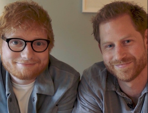 Cara Ed Sheeran dan Pangeran Harry Memeringati Hari Kesehatan Jiwa