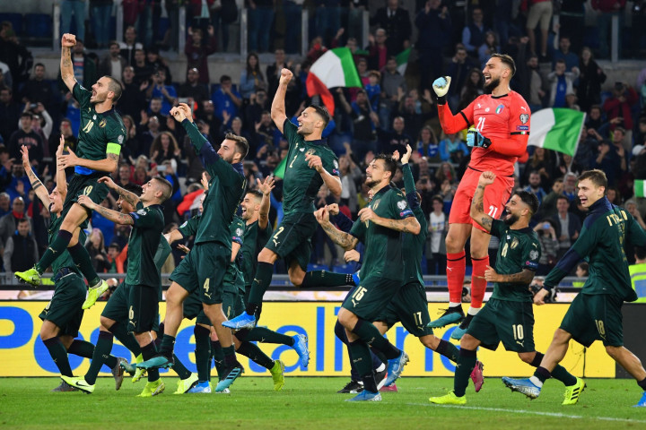 Bungkam Yunani, Italia Lolos Piala Eropa 2020