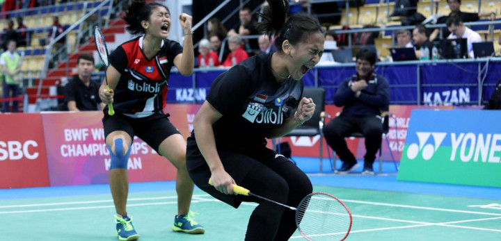Kejuaraan Dunia Junior 2019: Febriana/Amalia Tersungkur di Final