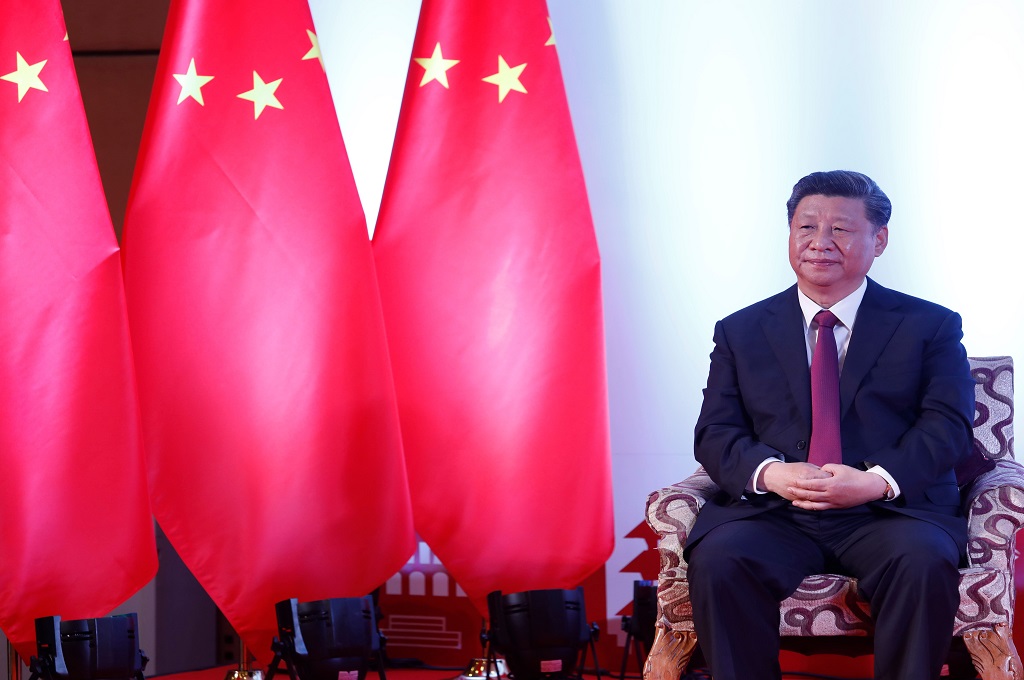 Presiden Tiongkok Xi Jinping dalam kunjungan ke Kathmandu, Nepal, 13 Oktober 2019. (Foto: AFP/The Rising Nepal/HANDOUT)