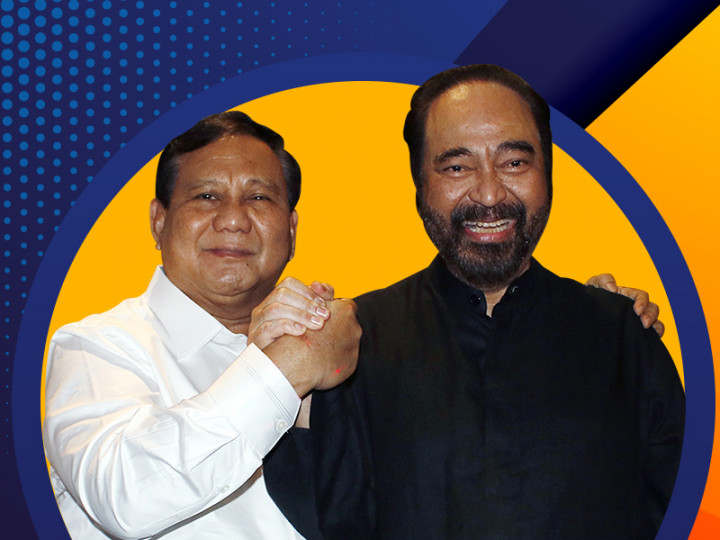 Poin - Poin Kesepakatan Surya Paloh dan Prabowo