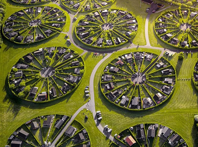 Inovatif, Pemukiman Bentuk  Lingkaran di Kopenhagen