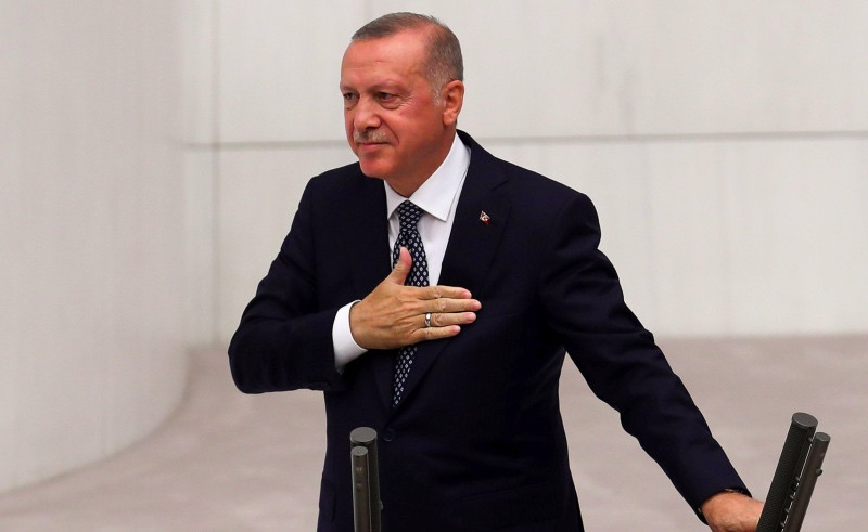 Presiden Turki Recep Tayyip Erdogan. Foto: AFP
