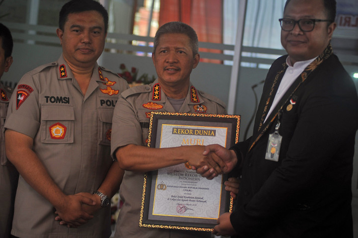 Gelar Bakti Kesehatan di 34 Provinsi, Polri Pecahkan Rekor MURI