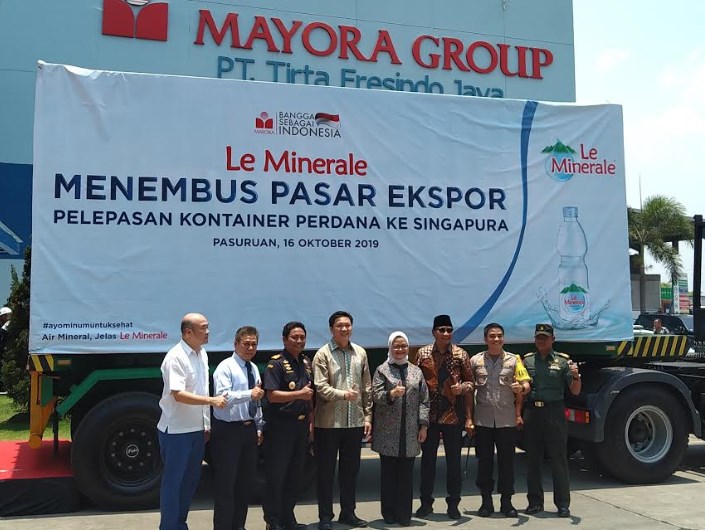 Air Mineral Produksi Mayora Tembus Pasar Singapura