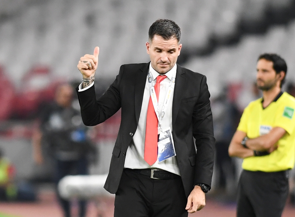 Pelatih Timnas Indonesia, Simon McMenemy (Antara/Hafidz Mubarak)
