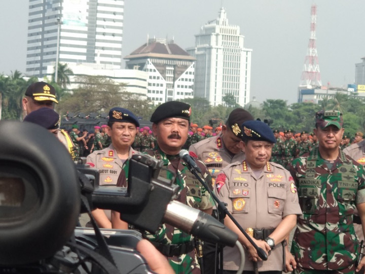 30 Ribu Pasukan Gabungan Jaga Pelantikan Presiden