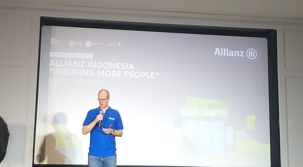 Country Manager dan Direktur Utama Allianz Life Indonesia Joos Louwerier. FOTO: Medcom.id/Eko Nordiansyah.