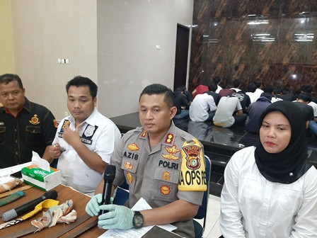 5 Pelajar Tersangka Tawuran Berujung Perusakan SMK Izzata