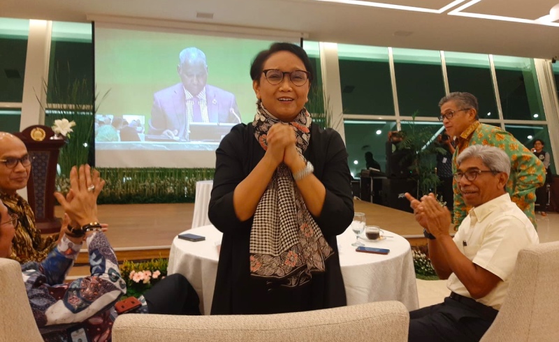 Foreign Affairs Minister Retno Marsudi (Photo:Medcom.id/Marcheilla)