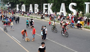 CFD di Bekasi Ditiadakan Saat Pelantikan Presiden