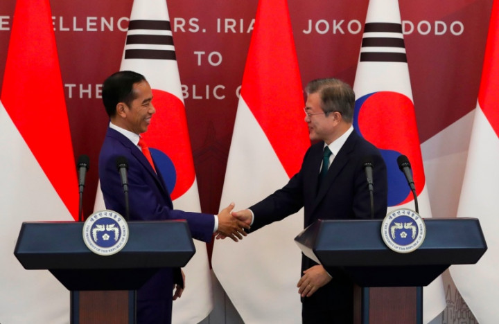 Ucapan Selamat Presiden Korsel untuk Jokowi