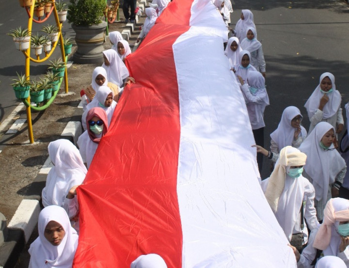 Puluhan Ribu Santri di Sidoarjo Peringati Hari Santri Nasional