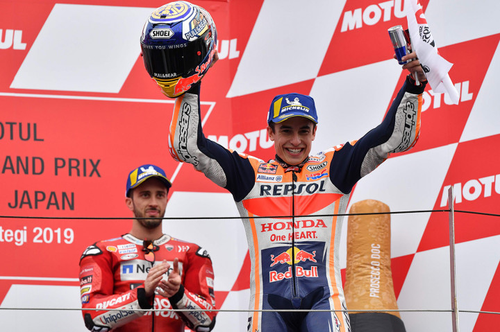 Marc Marquez Juara MotoGP Jepang