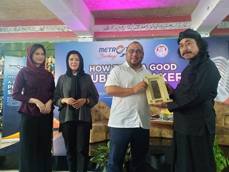 Metro TV Beri Edukasi Jurnalistik ke Santri