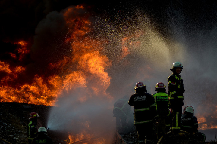 TKA Tiongkok Tewas dalam Kebakaran Pipa Pertamina di Cimahi