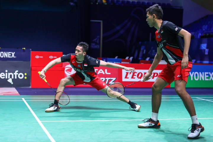 French Open 2019: Fajar/Rian Kalah Telak dari Pasangan Denmark