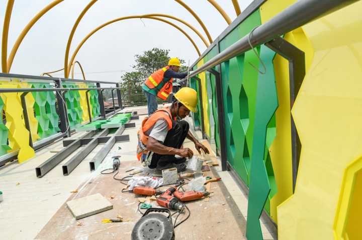 25 JPO di Jakarta Dirancang Lebih Kekinian