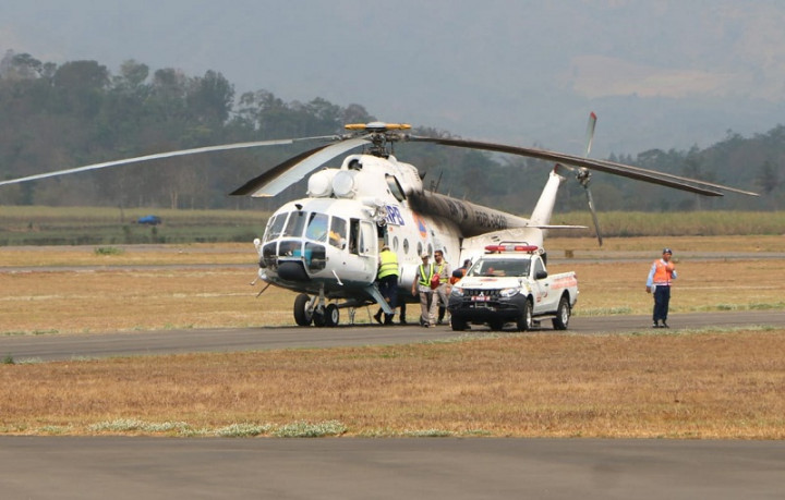 Pemadaman Api Gunung Arjuno Kembali Terkendala