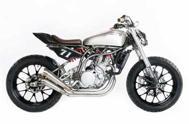 Intip Modifikasi Motor Beraliran Flat & Dirt Tracker