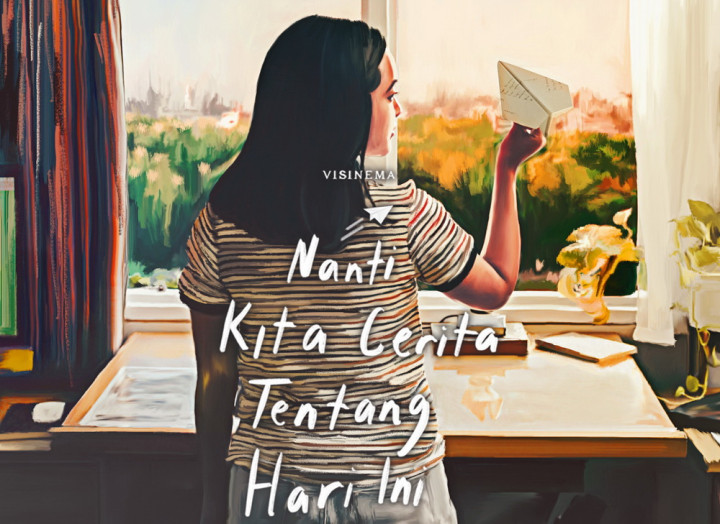 Penampakan Rachel Amanda di Poster Film Nanti Kita Cerita Tentang Hari Ini