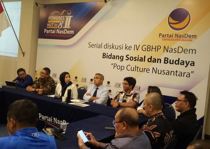 NasDem Dorong Penguatan Industri Kreatif Indonesia