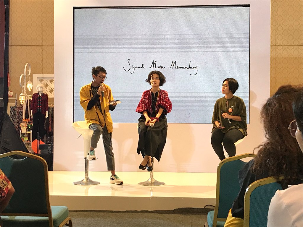 Chitra Subyakto, founder Sejauh Mata Memandang (Tengah), Foto: Raka/Medcom.id