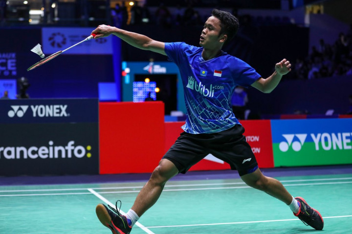 French Open 2019: Anthony Ginting Singkirkan Kento Momota
