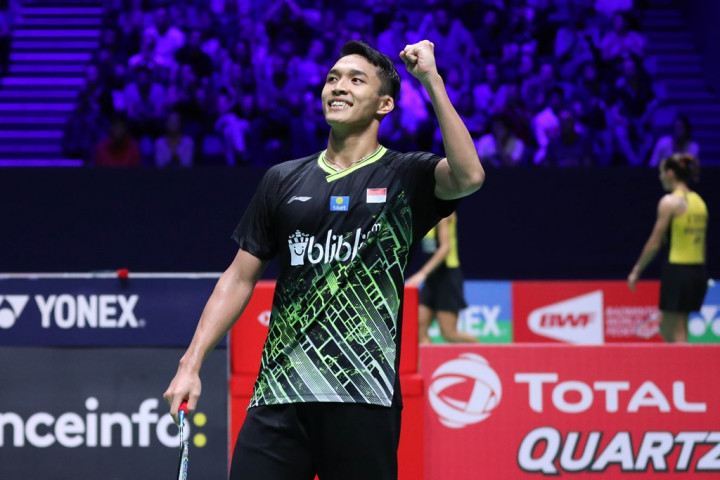 French Open 2019: Sempat Kesulitan, Jonatan Christie Lolos Semifinal