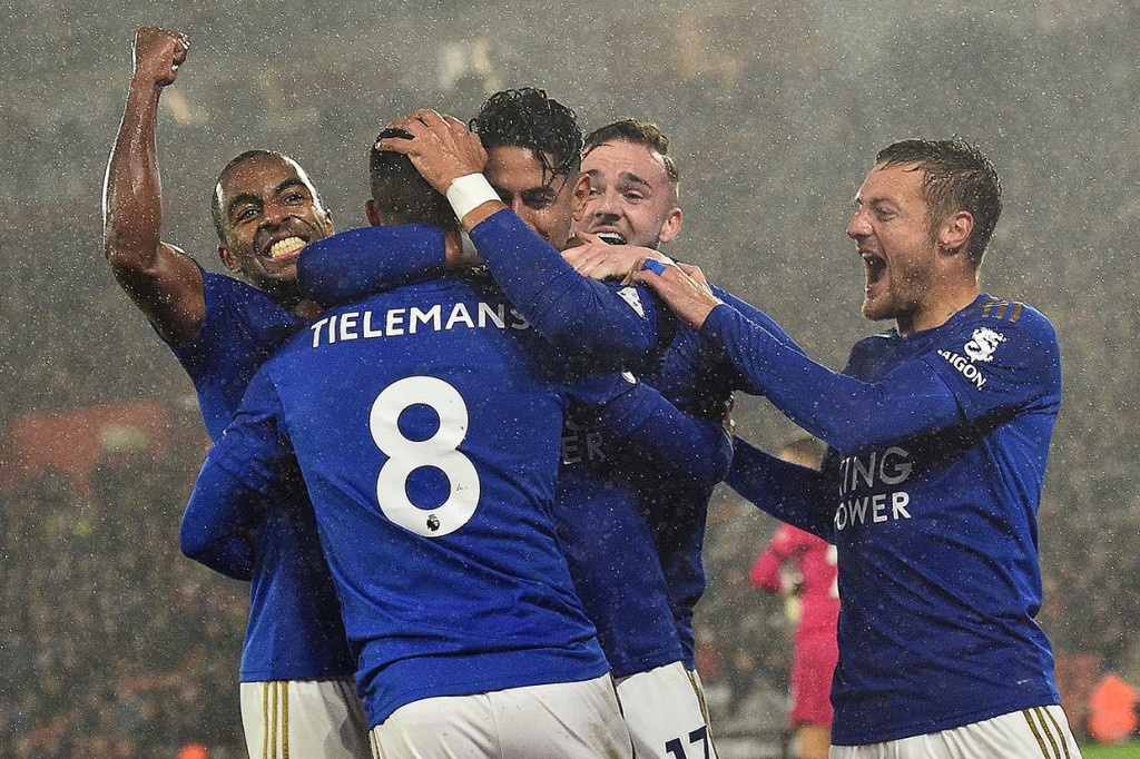 Leicester Pesta Sembilan Gol ke Gawang Southampton