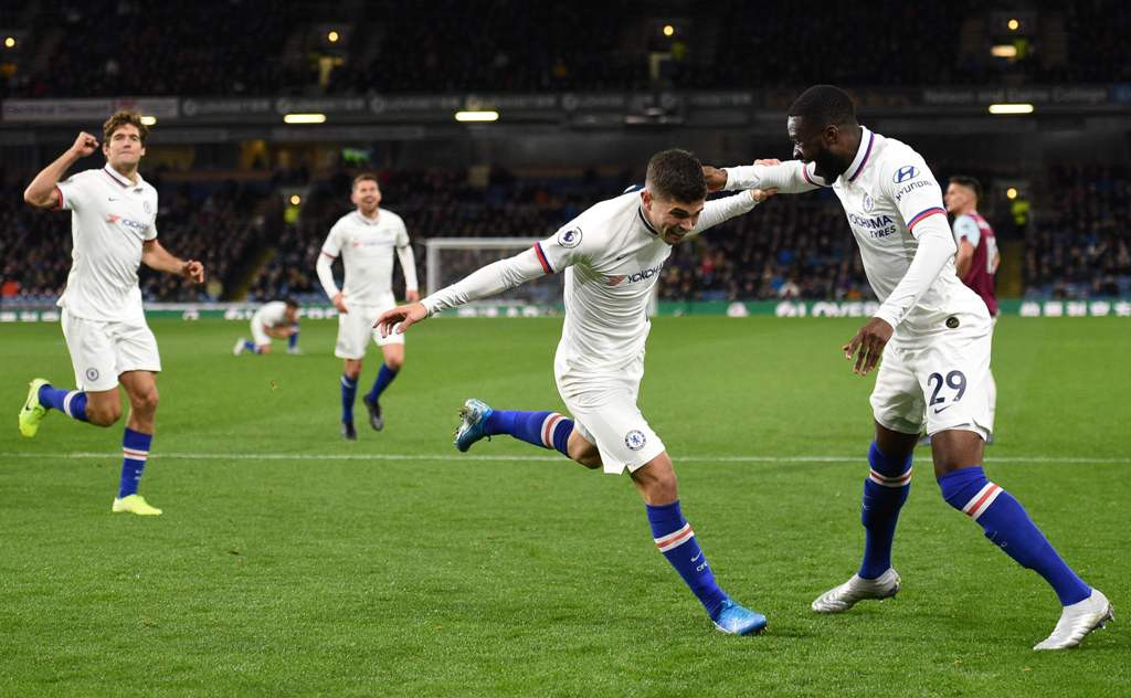 Pulisic Hattrick, Chelsea Lumat Burnley - Medcom.id