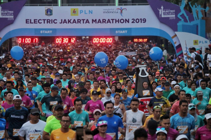 Electric Jakarta Marathon Turut Memajukan SDM Indonesia