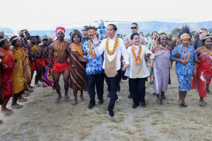 Jokowi Tegaskan Komitmen Bangun Infrastruktur di Pegunungan Arfak