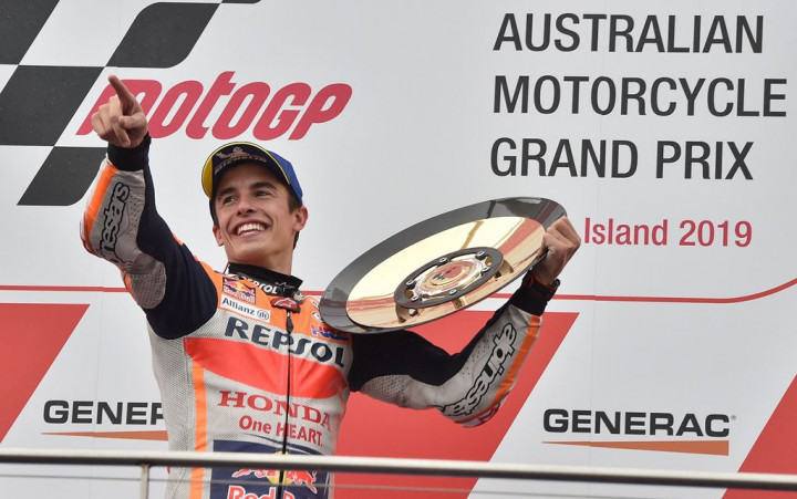 Marquez Tetap tak Terbendung di MotoGP Australia