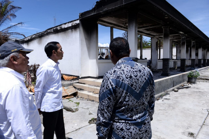 Jokowi Ingin Rehabilitasi Infrastruktur Pascakerusuhan Wamena Dipercepat