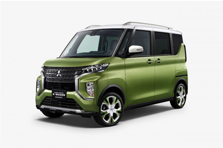 Mitsubishi Super Height K-Wagon Concept Usung Fascia Xpander