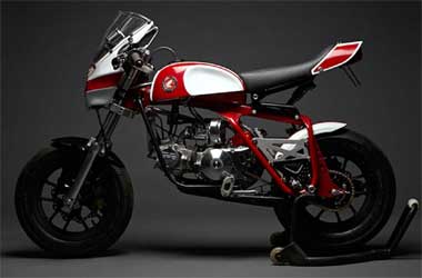 Intip Mini Cafe Racer 'Magnum 50' Garapan DavMo Moto Collective