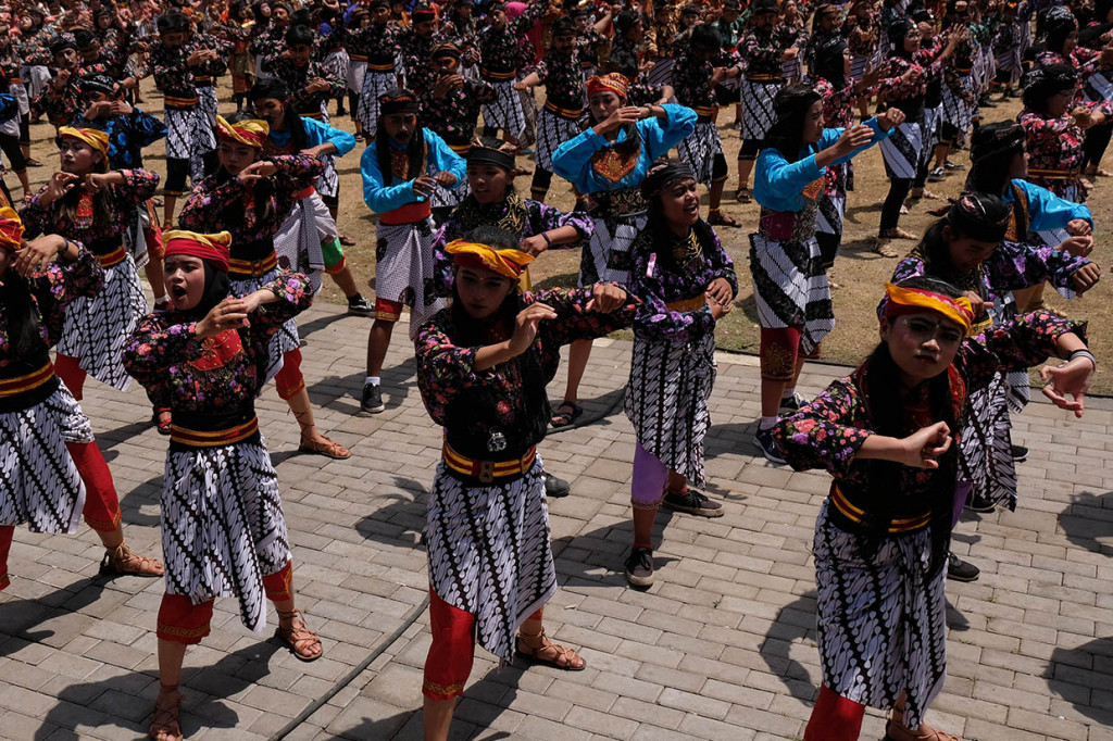 12.276 Penari Soreng Pecahkan Rekor MURI